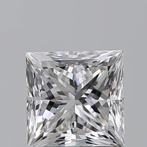 1.00ct Princess Natural Diamond (Colour E, Clarity VS2, GIA Certified)