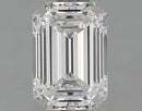 1.01ct Emerald Lab Grown Diamond (Colour D, Clarity IF, IGI Certified)