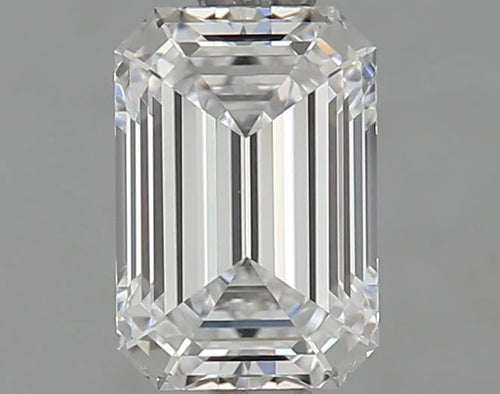 1.01ct Emerald Lab Grown Diamond (Colour D, Clarity IF, IGI Certified)