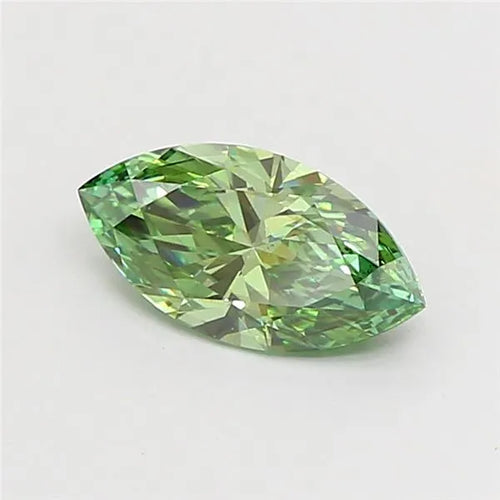 1.01ct Marquise Lab Grown Diamond (Colour Fancy Vivid Green, Clarity SI1, IGI Certified)
