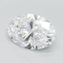 1.01ct Oval Lab Grown Diamond (Colour D, Clarity VVS2, IGI Certified)