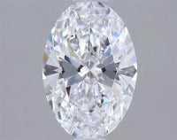 1.01ct Oval Lab Grown Diamond (Colour D, Clarity VVS2, IGI Certified)