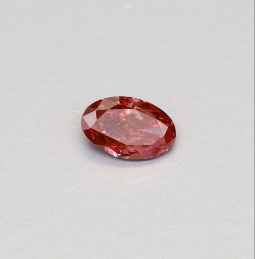 1.01ct Oval Lab Grown Diamond (Colour Fancy Vivid Pink, Clarity VS2, IGI Certified)