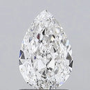 1.01ct Pear Lab Grown Diamond (Colour F, Clarity VS1, IGI Certified)