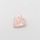 1.02ct Heart Lab Grown Diamond (Colour Fancy Brownish Pink, Clarity VS1, IGI Certified)