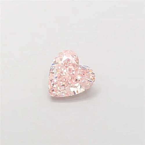1.02ct Heart Lab Grown Diamond (Colour Fancy Brownish Pink, Clarity VS1, IGI Certified)