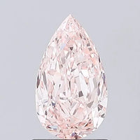1.02ct Pear Lab Grown Diamond (Colour Fancy Intense Pink, Clarity VS1, IGI Certified)