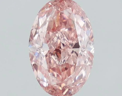 1.03ct Oval Lab Grown Diamond (Colour Fancy Vivid Pink, Clarity VS1, IGI Certified)