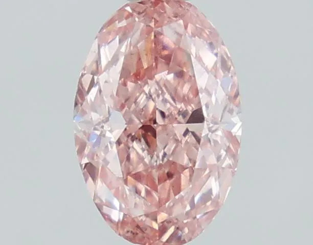 1.03ct Oval Lab Grown Diamond (Colour Fancy Vivid Pink, Clarity VS1, IGI Certified)