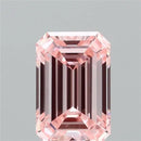 1.04ct Emerald Lab Grown Diamond (Colour Fancy Intense Pink, Clarity VS1, IGI Certified)
