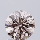 1.04ct Round Lab Grown Diamond (Colour Fancy Pink, Clarity VS1, Cut VG, IGI Certified)