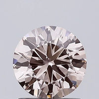 1.04ct Round Lab Grown Diamond (Colour Fancy Pink, Clarity VS1, Cut VG, IGI Certified)