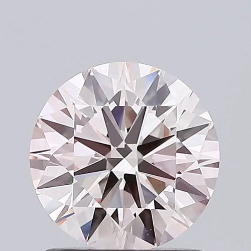 1.14ct Round Lab Grown Diamond (Colour Fancy Light Pink, Clarity VS1, Cut ID, IGI Certified)