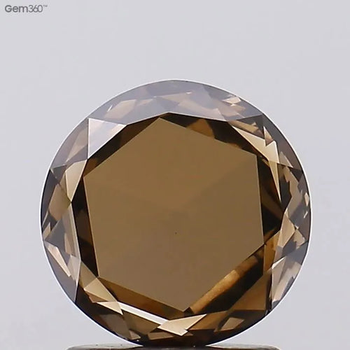 1.24ct Rose Lab Grown Diamond (Colour Fancy Brown, Clarity VS1, IGI Certified)