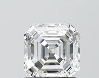 1.25ct Asscher Lab Grown Diamond (Colour D, Clarity IF, IGI Certified)