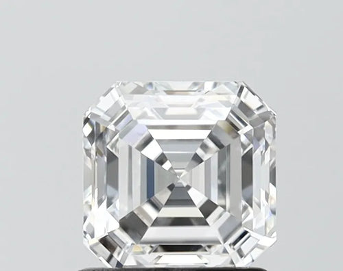 1.25ct Asscher Lab Grown Diamond (Colour D, Clarity IF, IGI Certified)