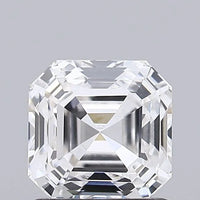1.25ct Asscher Lab Grown Diamond (Colour E, Clarity VVS1, IGI Certified)