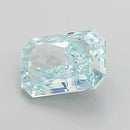 1.31ct Radiant Lab Grown Diamond (Colour Fancy Intense Blueish Green, Clarity VS1, IGI Certified)
