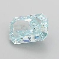1.31ct Radiant Lab Grown Diamond (Colour Fancy Intense Blueish Green, Clarity VS1, IGI Certified)