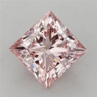 1.32ct Princess Lab Grown Diamond (Colour Fancy Intense Pink, Clarity VS2, IGI Certified)