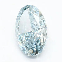 1.33ct Oval Lab Grown Diamond (Colour Fancy Intense Blue, Clarity VS1, IGI Certified)
