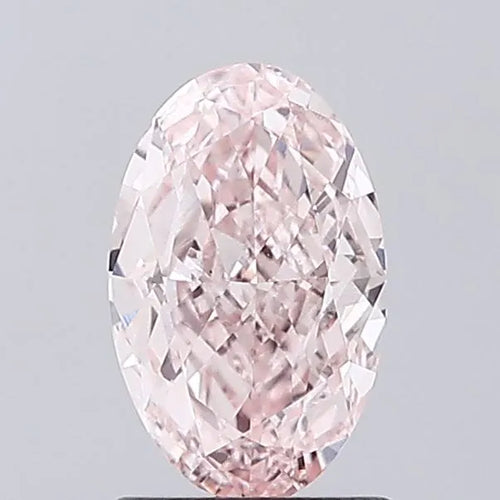 1.33ct Oval Lab Grown Diamond (Colour Fancy Intense Pink, Clarity VS1, IGI Certified)