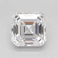 1.34ct Asscher Lab Grown Diamond (Colour D, Clarity IF, Cut EX, IGI Certified)