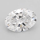 1.37ct Oval Lab Grown Diamond (Colour D, Clarity VVS2, IGI Certified)