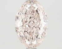 1.38ct Oval Lab Grown Diamond (Colour Fancy Pink, Clarity VVS2, IGI Certified)