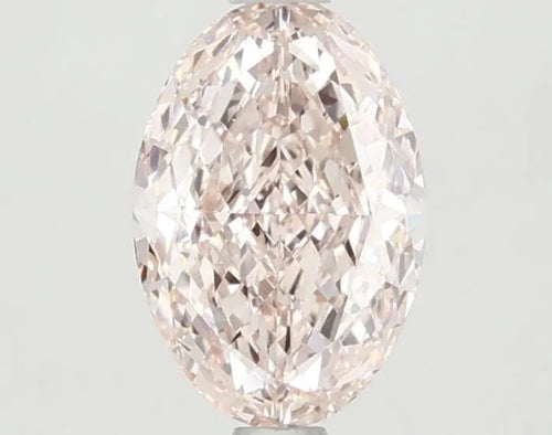 1.38ct Oval Lab Grown Diamond (Colour Fancy Pink, Clarity VVS2, IGI Certified)