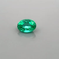 1.39ct Oval Natural Emerald (Colour Green, Clarity Slightly Included, Cut Faceted)
