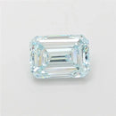 1.43ct Emerald Lab Grown Diamond (Colour Fancy Blue Green, Clarity VS1, IGI Certified)