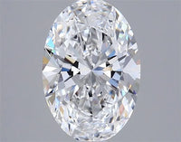 1.45ct Oval Lab Grown Diamond (Colour D, Clarity VVS2, IGI Certified)