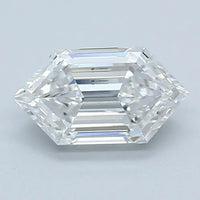 1.50ct Hexagonal Lab Grown Diamond (Colour E, Clarity VVS2, IGI Certified)