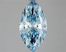 1.50ct Marquise Lab Grown Diamond (Colour Fancy Vivid Blue, Clarity VS1, IGI Certified)