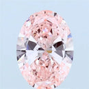 1.50ct Oval Lab Grown Diamond (Colour Fancy Vivid Pink, Clarity VVS2, IGI Certified)