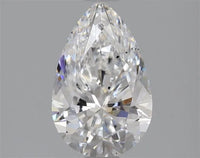 1.50ct Pear Lab Grown Diamond (Colour D, Clarity SI1, IGI Certified)