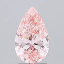 1.50ct Pear Lab Grown Diamond (Colour Fancy Intense Pink, Clarity SI1, IGI Certified)