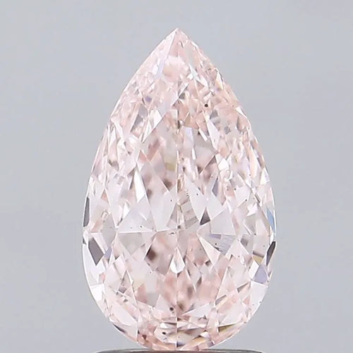 1.50ct Pear Lab Grown Diamond (Colour Fancy Intense Pink, Clarity VS2, IGI Certified)
