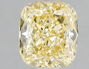 1.51ct Cushion modified Lab Grown Diamond (Colour Fancy Intense Yellow, Clarity VS1, Cut GD, IGI Certified)