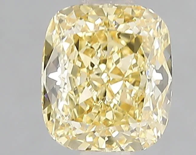 1.51ct Cushion modified Lab Grown Diamond (Colour Fancy Intense Yellow, Clarity VS1, Cut GD, IGI Certified)