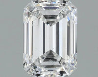 1.51ct Emerald Lab Grown Diamond (Colour E, Clarity SI1, IGI Certified)
