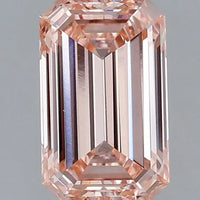 1.51ct Emerald Lab Grown Diamond (Colour Fancy Intense Pink, Clarity VS1, IGI Certified)