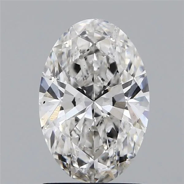 1.51ct Oval Lab Grown Diamond (Colour G, Clarity SI1, IGI Certified)