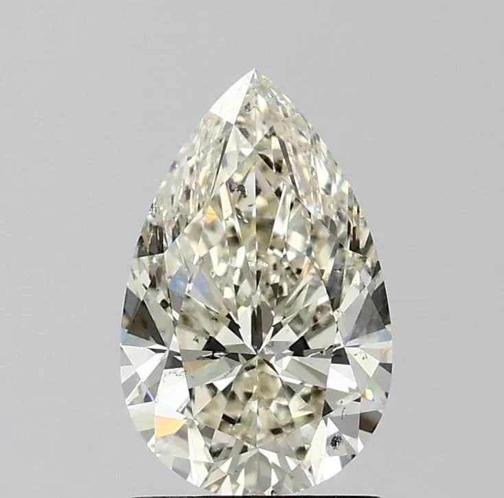1.51ct Pear Natural Diamond (Colour K, Clarity SI2, GIA Certified)