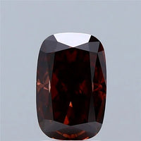 1.53ct Cushion modified Lab Grown Diamond (Colour Fancy Deep Brown, Clarity VS1, IGI Certified)
