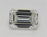 1.53ct Emerald Lab Grown Diamond (Colour F, Clarity VVS2, IGI Certified)