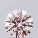 1.53ct Round Lab Grown Diamond (Colour Fancy Intense Pink, Clarity VVS2, Cut ID, IGI Certified)