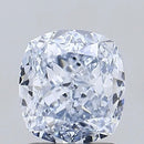1.54ct Cushion modified Lab Grown Diamond (Colour Fancy Light Blue, Clarity VVS1, IGI Certified)