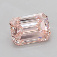1.54ct Emerald Lab Grown Diamond (Colour Fancy Pink, Clarity VVS2, IGI Certified)